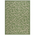 thumbnail image 2 of Safavieh Courtyard Kevin Floral Indoor/Outdoor Area Rug, Olive/Natural, 8' x 11', 2 of 10