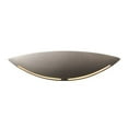 thumbnail image 1 of Justice Design CER-4205-STOC Ambiance - Large Slice Wall Sconce Carrara Marble Incandescent Choose Your Options, 1 of 7