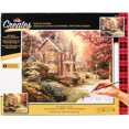 thumbnail image 1 of Thomas Kinkade Paint By Number Kits 16"X20"-Victorian Autumn, 1 of 1