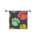 thumbnail image 3 of MKHERT Paw Print Bath Towel Hand Towel Shower Towel Washcloth 30x56 inch, 3 of 3