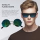 thumbnail image 5 of Vogacara Gafas de sol Flame de alto rango Visión de alta definición Robusto Ligero Mano de obra fina Diseño único Gafas geniales Cuidado de ojos tipo 14, 5 of 6