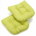 thumbnail image 2 of 19-inch U-Shaped Outdoor Spun Polyester Tufted Dining Chair Cushion (Set of 2)-Color:Bery Berry, 2 of 2