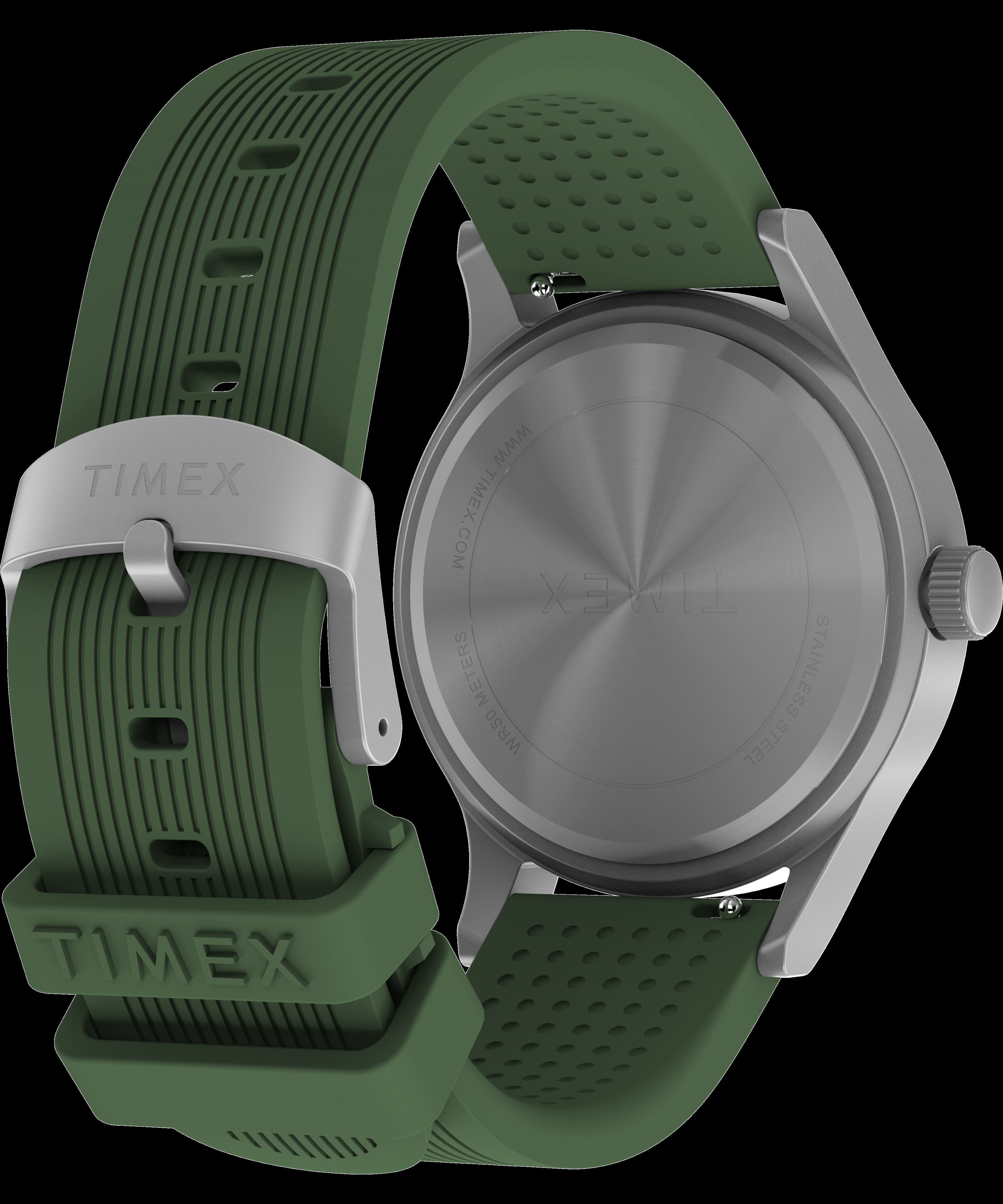 Timex Expedition Scout Green Silicone Strap