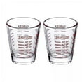 thumbnail image 1 of 2x Vasos de de 2 Piezas Taza Medidora con Escala, Taza Medidora de Líquidos, Mini Vaso Pesado Multiusos, Vaso de de Café para Barra de, 1 of 8