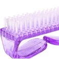 thumbnail image 3 of 2PcsPlastic Handle Nail brush for cleaning Fingernails - Easy to use Nail Scrub brush - Nail Cleaner Nail brushes for Hands Feet, 3 of 5