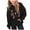 Black, variant on YDFCWXW Girl's Football Sweatshirt Graphic Hoodies Pullover Football Season Long Sleeve Tops with Pockets (Pink, 3-4 Years)