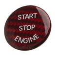 thumbnail image 2 of Carbon Fiber Engine Start Stop Button Cover Car Accessories Replacement for Supra 2019‑2021, 2 of 8