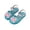 D-Blue, variant on 2026 Toddler Girls Jelly Sandals Closed Toe Water Beach Summer Shoes Soft Rubber Sole Mary Jane Dress Shoes Princess Flat Comfortable for Toddler Little Kid Big Kid