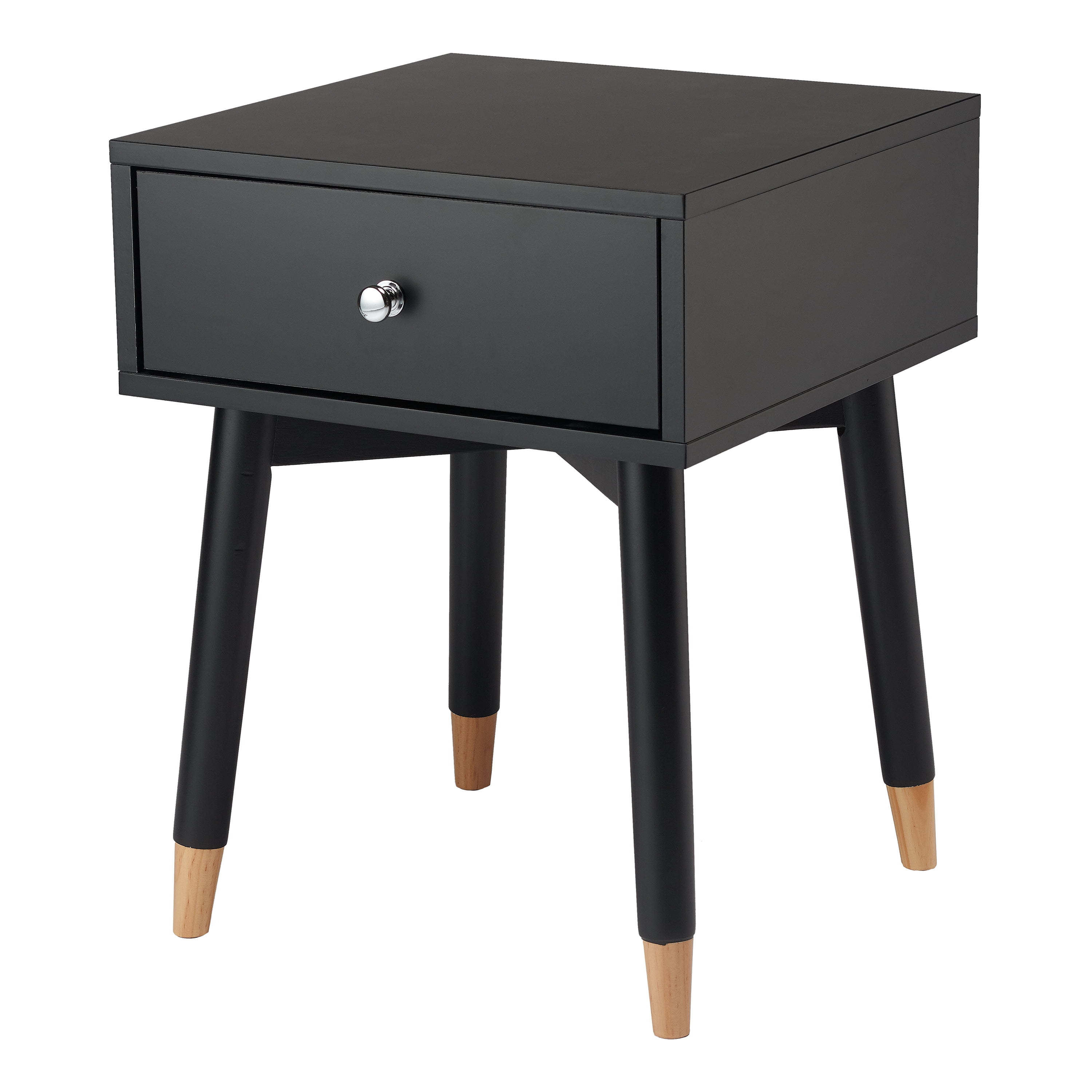Mainstays Single Drawer End Table, Multiple Colors