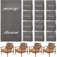 thumbnail image 1 of 12 Pcs Reserved Signs for Pews Reserved Pew Cloths 22 in Reserved Seating Signs Placeholder for Church Pew Seats Wedding Seating Decoration Church Event (Red), 1 of 8