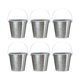 thumbnail image 1 of Teissuly 6Pcs Christmas Ornament, Metal Crafts Tinplate Succulent Plant Planter Bucket Teissuly WER202311211171, 1 of 5