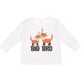 thumbnail image 3 of Inktastic Boy Fox Brother Announcement Boys Long Sleeve Toddler T-Shirt, 3 of 5