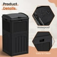 thumbnail image 7 of Homall Homes 2 Pcs 36 Gallon Trash Can Plastic Kitchen Trash Can, 7 of 7