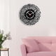 thumbnail image 3 of Reloj de pared musulmán Reloj de pared acrílico de caligrafía islámica creativa para sala de Dormitorio Cocina Hogar Eid Ramadán Decoración - Negro indio BLESIY Reloj de pared, 3 of 8