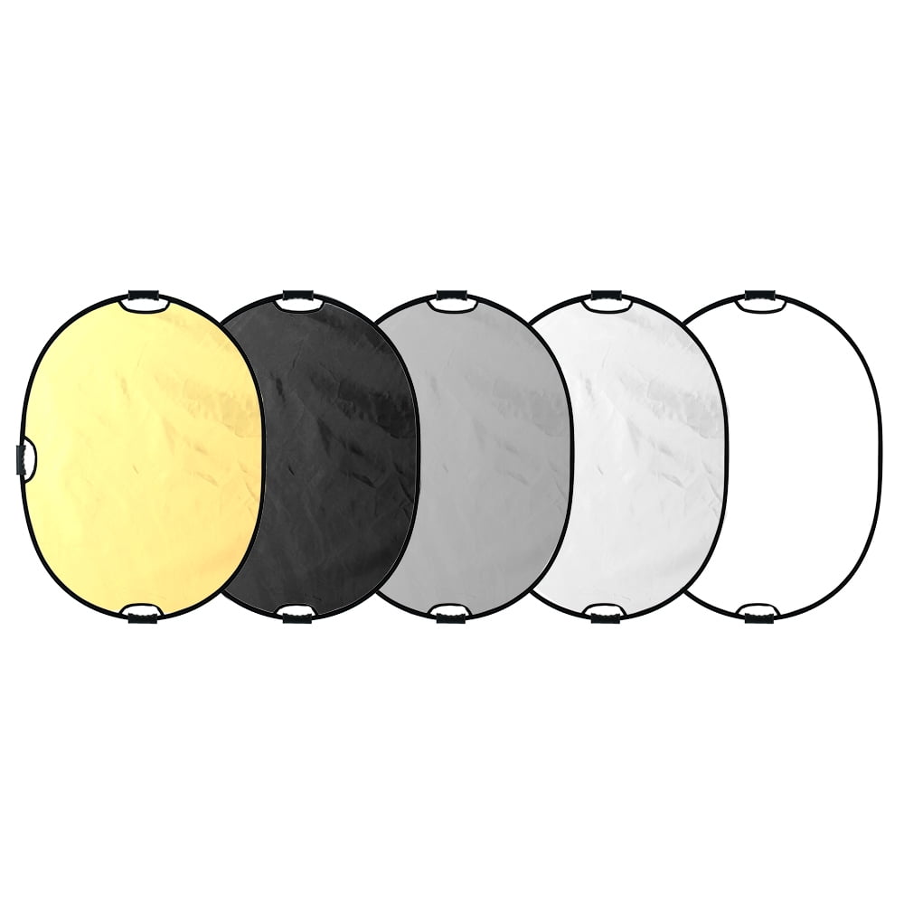 Photography Reflector Oval Collapsible Light Diffuser Photo Studio
