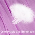thumbnail image 4 of AUQ Silk Cooling Blanket,Eco-Friendly Bamboo Silk Blanket,Multi-Functional Lightweight Cooling Comforter for Office Naps,Sofa Throws,and Summer Travel,1.5m*2m,Purple, 4 of 5