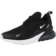 thumbnail image 4 of Nike Men's Youth Air Max 270 Shoes, Black/Anthracite-white, 5 Big Kid, 4 of 5