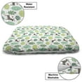 thumbnail image 3 of Deer Pet Bed, Doodle Style Forest with Green Tones Abstract Trees and Deer with Heart, Chew Resistant Pad for Dogs and Cats Cushion with Removable Cover, 24" x 39", Multicolor, by Ambesonne, 3 of 4