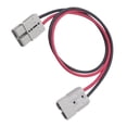 thumbnail image 2 of Miangastore Car Plug Adapter Battery Adapter Cable 175a 600v 6awg 1.2m Extension Cable Cord, 2 of 9