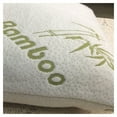 Bamboo Queen Pillow with Memory Foam Cool Cover, Hypoallergenic, Aids