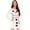 White, variant on Leg Avenue Snowman T-Shirt Women's Halloween Fancy-Dress Costume for Adult, S-M