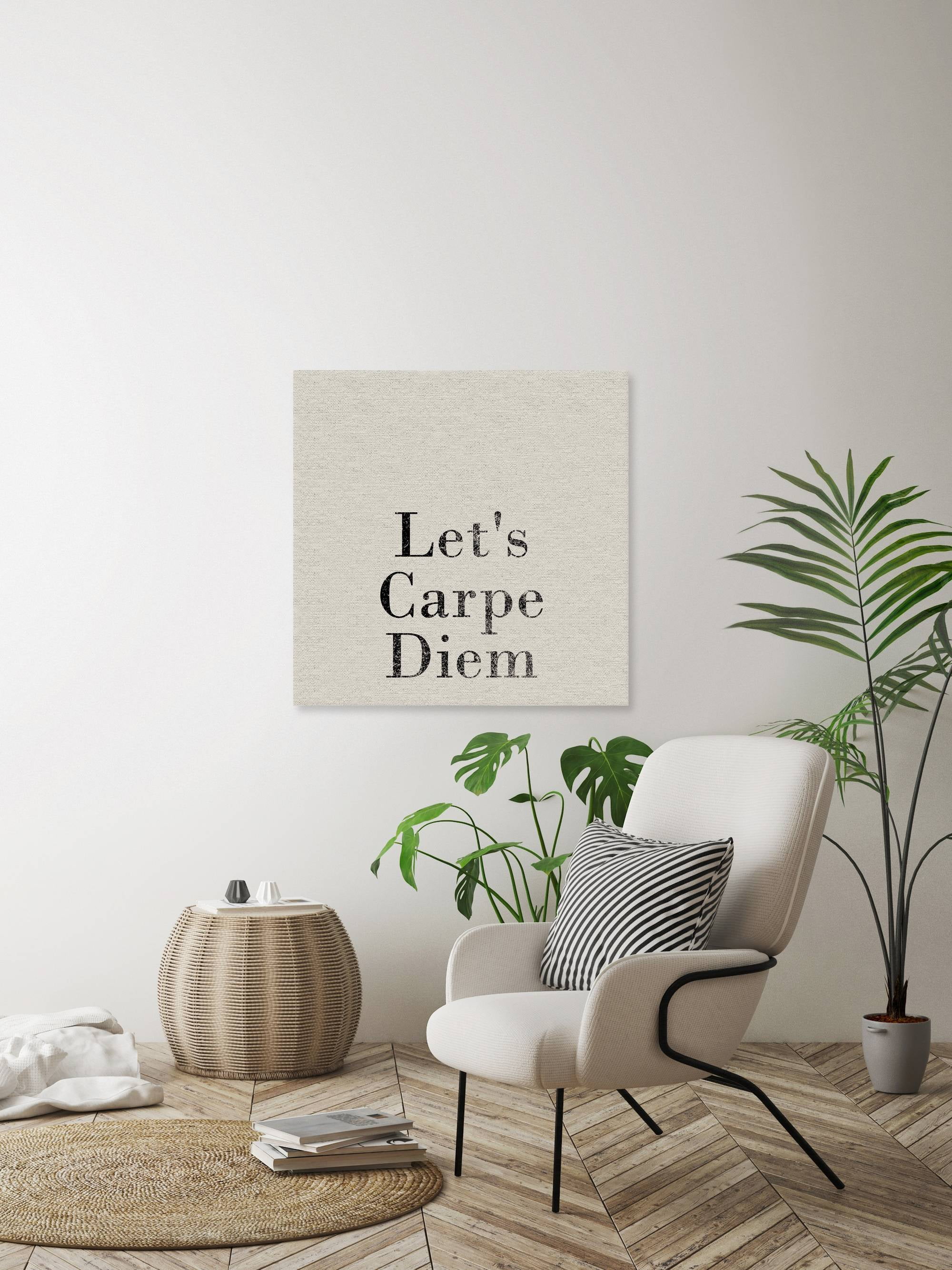 Marmont Hill Let's Carpe Diem Canvas Wall Art