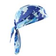 thumbnail image 1 of Naiovety Sombreros Gorros de quimio Pañuelo para la cabeza Bandana Quick Sun Pasamontañas atado por detrás Hip Pop Head Wrap Casco Capucha interior Ciclismo codigo azul Naiovety OD020489-19B, 1 of 6