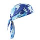 thumbnail image 2 of Eigraketly Sombreros Gorros de quimio Pañuelo para la cabeza Bandana Quick Sun Pasamontañas atado por detrás Hip Pop Head Wrap Casco Capucha interior Ciclismo codigo azul Eigraketly OD020489-19B, 2 of 6