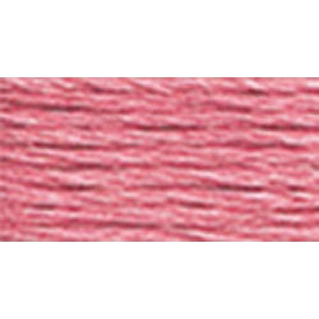 UPC: 0077540272105 | DMC 6-Strand Embroidery Cotton 8.7yd-Dusty Rose