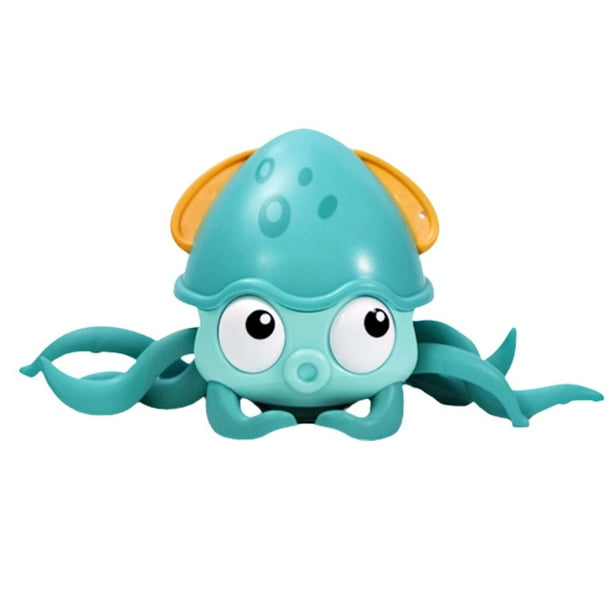 Juguete de baño con forma de pulpo, animales del océano, juguete