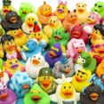 thumbnail image 2 of The Dreidel Company Surtido de pato de goma Duckies para niños, regalos de cumpleaños de b The Dreidel Company The Dreidel Company, 2 of 2