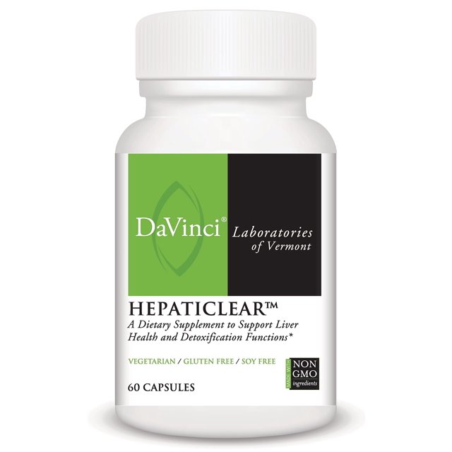 Suplemento DaVinci Laboratories of Vermont Hepaticlear 60 cápsulas