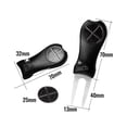 thumbnail image 3 of 3xGolf Divot Repair Tool Plegable Golf Putting Green Tenedor Para Suministros De Entrenamiento Negro, 3 of 8