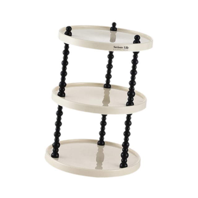 Organizador de mostrador de baño, estante organizador, exhibición multifuncional, estante de almacenamiento de escritorio para encimeras, decoración d 3 capas