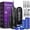 Black & Mouthwash Combo, variant on MySmile LP211 Portable Water Flosser Cordless for Teeth Braces, Electric Water Dental Flossers, Power Oral Irrigator, IPX7 Waterproof, 5 Modes, 8 Jet Tips, 260ml Tank, 1 Travel Bag, Black
