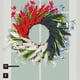 thumbnail image 4 of Corona del Día de la Independencia para el hogar, decoración roja, blanca y azul para el hogar, puerta de entrada, colgante de puerta, colgante de pared, 4 of 7