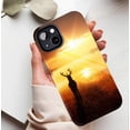 thumbnail image 5 of Artistic Sunset Deer Silhouette iPhone Case for Nature Lovers Autumn Vibes Compatible with iPhone 11/12/13/14/15/16 (Pro Max/Plus), 5 of 9