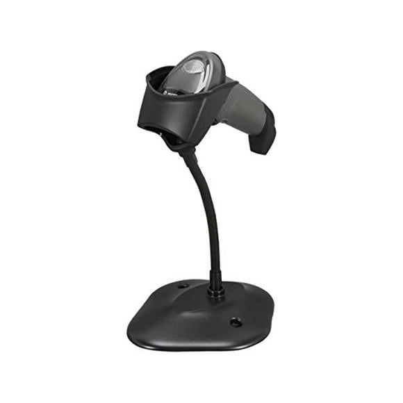 Symbol LI2208 Handheld Single Line Barcode Scanner with USB Host Interface and Stand, 547 scan/s Scan Rate, 5 VDC, Twilight Black