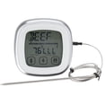 thumbnail image 2 of 2X Termómetro Digital de Carne para Parrilla - Horno de Cocina Cocina Medidor de Temperatura Instantáneo con Sondas con Cable de Metal, 2 of 5