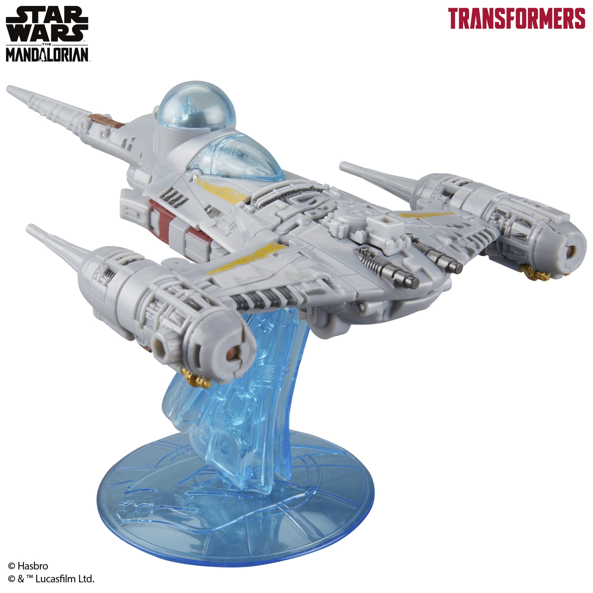 Transformers Collaborative Star Wars: The Mandalorian™ N-1 Starfighter, 7.5” Action Figure, 8+