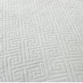 thumbnail image 5 of JML Velvet Quilt Set Twin Size 2 Pieces, Soft Velvet Diamond Pattern Bedspread Coverlet Quilted Bedding Set, with 1 Pillow Sham,White, 5 of 7