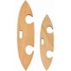 thumbnail image 1 of 2 lanzaderas de madera para telar de punto, telar de cintas de madera de haya, lanzadera artesanal para tejer con cintas., 1 of 9