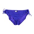 thumbnail image 1 of Kenneth Cole Bas de Maillot de Bain Bikini Découpé pour Femmes, Bleu, Moyen, 1 of 1