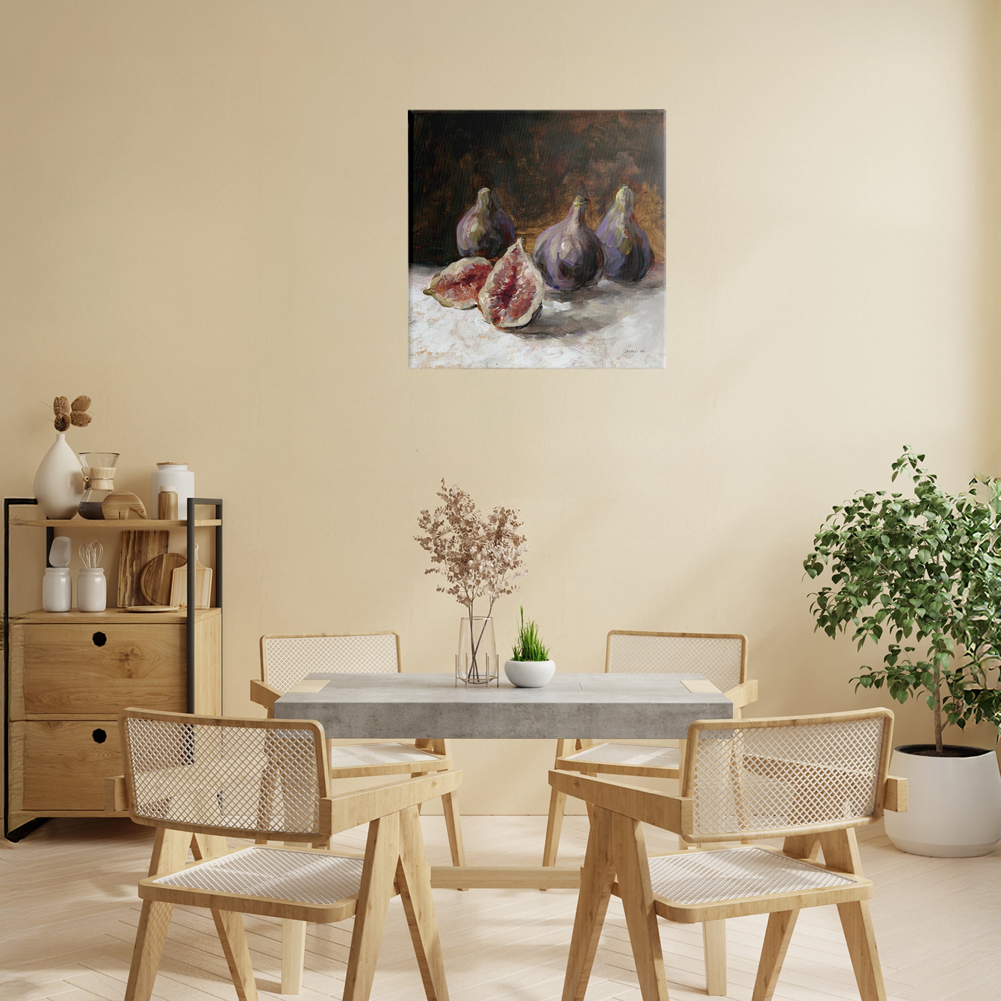 Stupell Industries Rustic Fig Still Life Canvas Wall Art, design by Danhui Nai