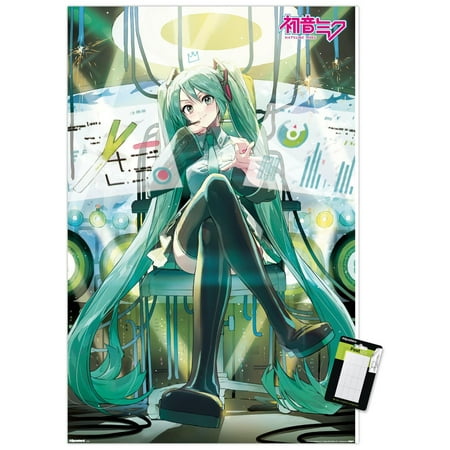 Hatsune Miku - Circuit Lab Tech Wall Poster, 22.375" x 34"