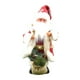 thumbnail image 2 of Figura de Papá Noel, adorno navideño de mesa, juguete infantil, regalo. Toca la guitarra, lleva gafas de sol, toca el violín, toca el saxofón, requiere 3 pilas AAA, decoración para festivales., 2 of 6