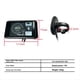 thumbnail image 4 of Pantalla LCD TFT-UKC1 para Bicicleta Eléctrica, Color , Compatible con Controlador de Protocolo UART2, Compatible con Bicicletas Eléctricas de 24 V A 72 V A, 4 of 5