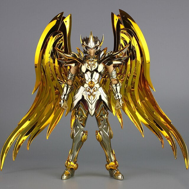 Aiolos Sagitario Gt/Great Toys Saint Seiya Myth Cloth Ex Sog Soul Of God caballeros de oro del zodiaco colección de figuras de acción