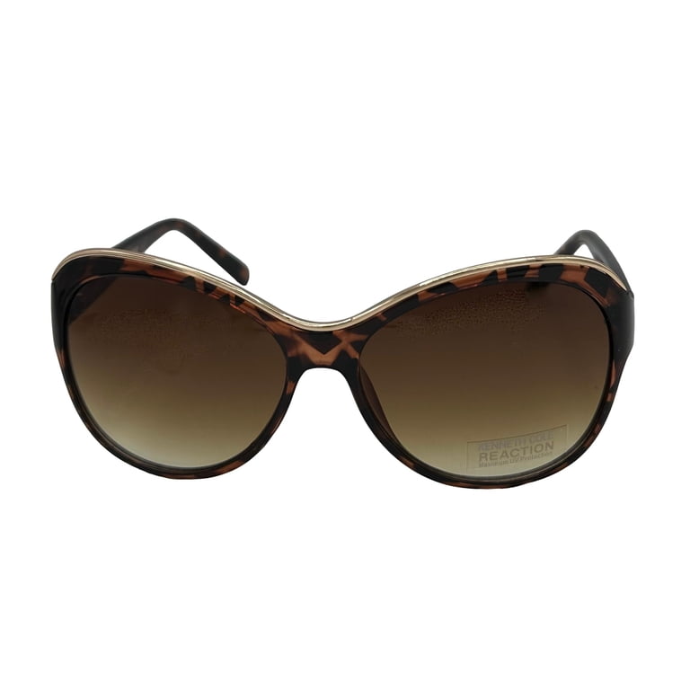 Kenneth Cole Reaction Tortoise Butterfly Ladies Sunglasses  display picture 1