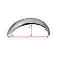 thumbnail image 3 of Norton Commando Roadster Rear Mudguard Fender Steel Chrome Plated, 3 of 5